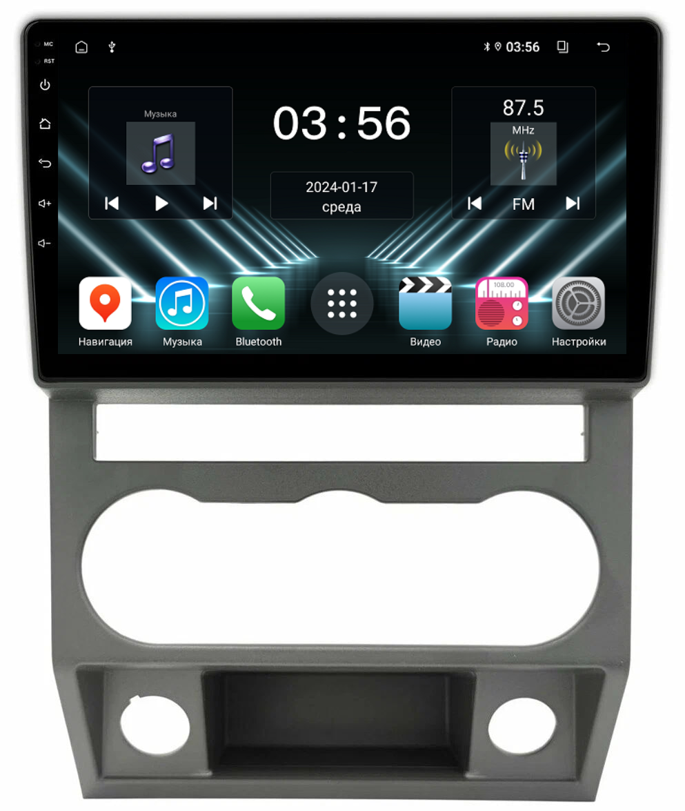 Штатная магнитола для ГАЗель Next 2013+, ГАЗон Некст на Android 13 - FarCar (D/DX3084M)