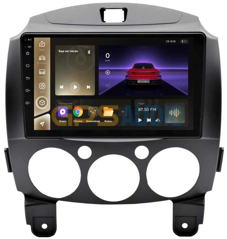 Штатная магнитола Teyes CC3 4+64Гб для Mazda 2, Demio 2007-2014 на Android 10 (4/64Гб)