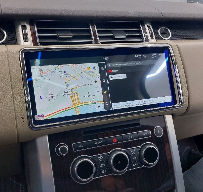 Монитор для LR Range Rover Sport 2013-2017 BOSCH на Android 9.0 - Carmedia NH-R1203