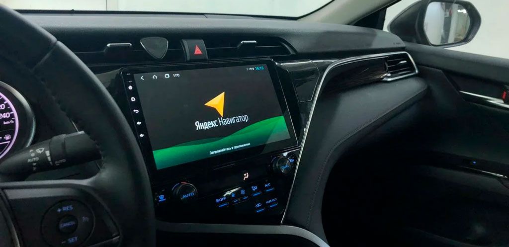 Обзор магнитолы Toyota Camry V70 от VOMI Обзор магнитолы Toyota Camry V70 от VOMI