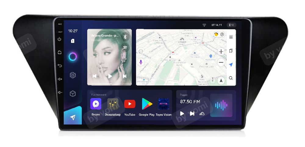 Штатная магнитола TEYES CC3L/CC3/CC3 2K для Lifan X50 2015+ на Android 10 TEYES-CC3-451R9