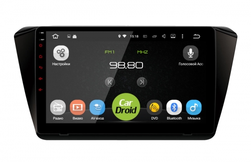 Штатная магнитола CarDroid RD-3205F для Skoda Superb B8 (Android 10) Штатная магнитола CarDroid RD-3205F для Skoda Superb B8 (Android 10)