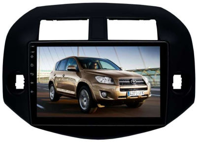 Штатная магнитола для Toyota RAV4 2006-2012 г. LeTrun 2441-3274 10 дюймов NS 2+16 Gb MTK-L Android 10.x DSP