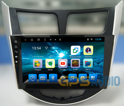 Головное устройство HYUNDAI Solaris 2011-2016 дорестайл и рестайл на Android 8.1 CARMEDIA KR-9020-T8