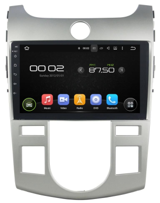 Штатное головное устройство для Kia Cerato II 2008-2013 (TD) с климат-контролем на Android 9.0 Carmedia KDO-9702