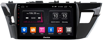 Штатная магнитола Ownice G60 S1603V для Toyota Corolla E160 (Android 8.1) Штатная магнитола Ownice G60 S1603V для Toyota Corolla E160 (Android 8.1)