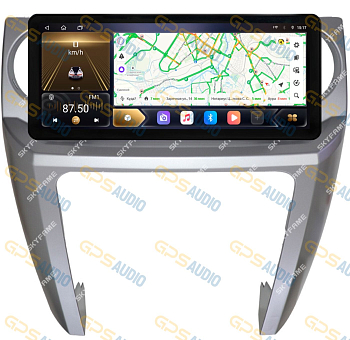 Штатная магнитола 12-14,6" для Land Rover Discovery 3 2005-2010 (темная рамка) (стиль LUX ONE) - Carmedia SF-9703-1