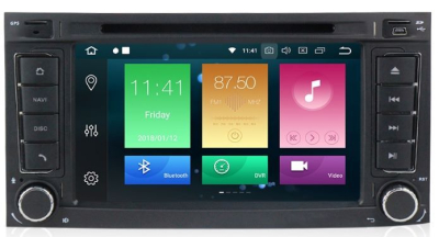 Штатное головное устройство Volkswagen Touareg, Transporter, Multivan на Android 10 Carmedia MKD-7016-P30