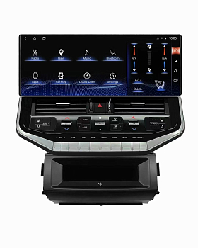 Магнитола для Toyota Land Cruiser 200 2007-2015 (для низких комплектаций) на Android 10 - Carmedia ZH-T1601 Магнитола для Toyota Land Cruiser 200 2007-2015 (для низких комплектаций) на Android 10 - Carmedia ZH-T1601