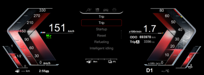 Приборная панель для BMW 7 серии E65/E66 (2004-2008) - Radiola RDL-1303