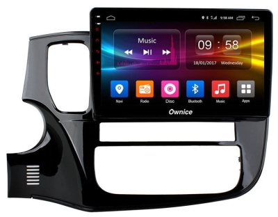 Штатная магнитола для Mitsubishi Outlander 3 2012-2019 (поддержка круг.обзора) на Android 10 - Carmedia OL-1633-IJ