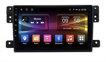 Штатная магнитола для Suzuki Grand Vitara II 2005-2016 на Android 12 (14), (QLED/2K) - Carmedia SF-9624-NPQU