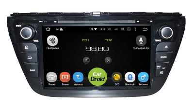 Штатная магнитола Roximo CarDroid RD-3501D для Suzuki SX4 2, 2013 (Android 9.0) DSP