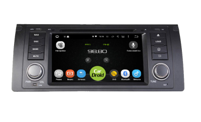 Штатная магнитола Roximo CarDroid RD-2701D для BMW 5 E39, X5, M5 (Android 9) DSP