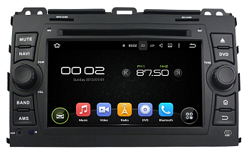 Штатная автомагнитола Android 9.0 Carmedia KD-7027-P5 для Toyota Land Cruiser Prado 120 2002-2009 Штатная автомагнитола Android 9.0 Carmedia KD-7027-P5 для Toyota Land Cruiser Prado 120 2002-2009