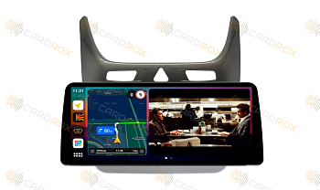 Штатная магнитола Chevrolet Cobalt 2013-2022 серый глянец на Android 10, DSP, 4G, IPS, Carplay - Cardrox CD-4526-12 (12 дюймов)