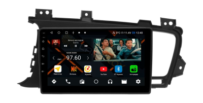 Штатная магнитола Kia Optima TF 2010-2013 (для авто без усилителя Infinity) на Android 11 - Cardrox CD-4047M Штатная магнитола Kia Optima TF 2010-2013 (для авто без усилителя Infinity) на Android 11 - Cardrox CD-4047M