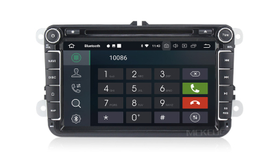 Штатное головное устройство Volkswagen, Seat на Android 10 Carmedia MKD-8019-P6