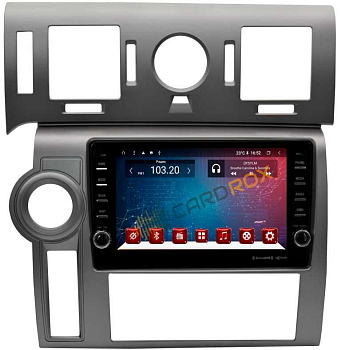 Головное устройство на Android 10 для Hummer H2 2002-2013 CARDROX FD-4423-TS10-4-64 с кнопками и DSP процессором