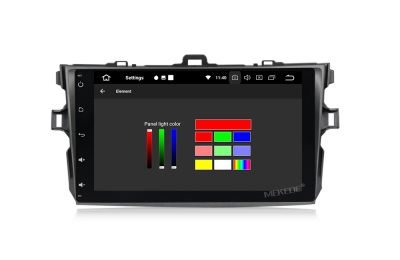 Штатное головное устройство Toyota Corolla 2006-2013 на Android 10 Carmedia MKD-T945-P6-8