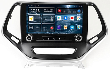 Автомагнитола штатная RedPower K71418 на Android 10 для Jeep Cherokee 5-поколение KL (05.2014-12.2017)