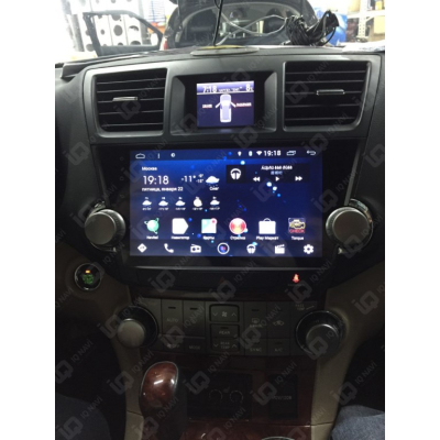 Автомагнитола на Android 8.1.0 IQ NAVI T58-2915 Toyota Highlander II (XU40) (2007-2014)
