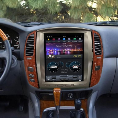 Магнитола Tesla для Lexus LX 470 Carmedia ZF-1305 Android 8.1 TESLA