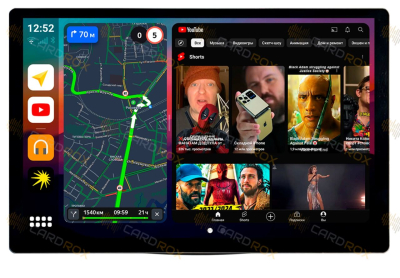 Штатная магнитола Honda CR-V 2012-2016 на Android 10, DSP, 4G, IPS, Carplay - Cardrox CD-4516-13 (11-13 дюймов)