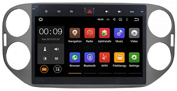Штатная магнитола Roximo 4G (2K) RX-3704D для Volkswagen Tiguan 2007-2011 (Android 13)