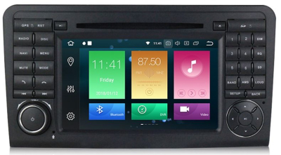 Штатная автомагнитола Mercedes ML класс w164 2005-2011, GL класс x164 2006-2012 Carmedia MKD-M792-P5 Android 10 DSP