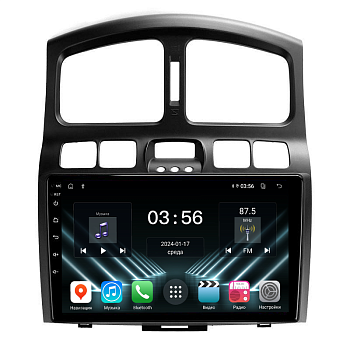 Штатная магнитола для Hyundai Santa Fe 2000-2006, Santa Fe Classic 2007-2013 на Android 13 - FarCar (D/DX3048M) Штатная магнитола для Hyundai Santa Fe 2000-2006, Santa Fe Classic 2007-2013 на Android 13 - FarCar (D/DX3048M)