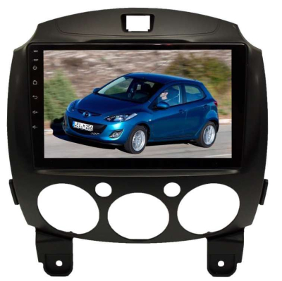 Магнитола Mazda 2, Demio 2007-2014 LeTrun 3396-4217 9 дюймов VT Android 10.x MTK-L 2+16 Gb ASP