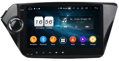 Штатная автомагнитола Kia Rio 2011+ (QB) Carmedia KD-9402-P5 Android 9.0 DSP