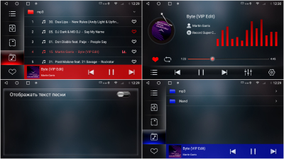 Автомагнитола штатная с 2K экраном RedPower 71190 Slim на Android 10 для Volvo XC90  (01.2002 - 07.2014)