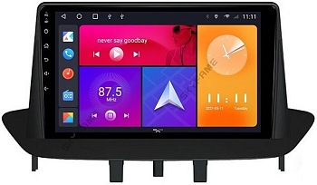 Штатная магнитола для Renault Fluence, Megane 3 2009-2017 (черный) на Android 10, DSP, HDMI, Интерьерная подсветка - Carmedia SF-9997-H-D