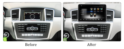 Штатное головное устройство Mercedes-Benz ML, GL 2011-2015 на Android 7.1 Carmedia MKD-B900