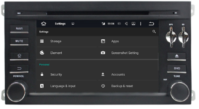 Штатное головное устройство Android 7.1 Newsmy KD-7222-P3-7 для PORSCHE CAYENNE 2002-2010