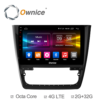 Штатная магнитола Ownice C500+ S1919P для Skoda Yeti (Android 6.0) Штатная магнитола Ownice C500+ S1919P для Skoda Yeti (Android 6.0)