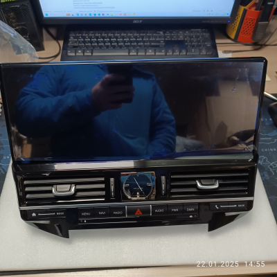 Магнитола для Toyota Land Cruiser 200 2015+ (для высоких комплектаций) на Android 12 - Carmedia ZH-T1604X