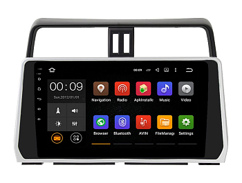 Штатная магнитола Roximo 4G (2K) RX-1126 Toyota Land Cruiser Prado 150, 2018- (Android 13) Штатная магнитола Roximo 4G (2K) RX-1126 Toyota Land Cruiser Prado 150, 2018- (Android 13)