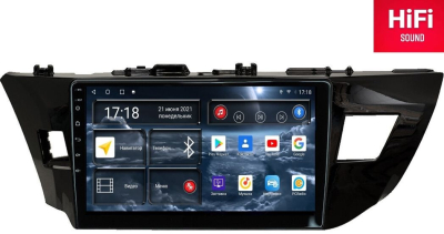 Автомагнитола штатная Redpower 75066 на Android 10 для для Toyota Corolla (2013-2016) дорестайл