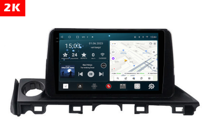 Автомагнитола штатная с 2K экраном Redpower 75022 на Android 10 для Mazda 6 рестайлинг 3 поколение  GJ (02.2015 - 12.2018)