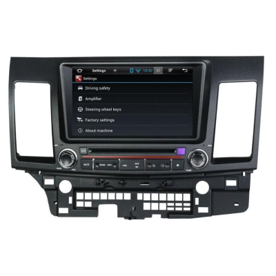 Штатное головное устройство Mitsubishi Lancer X 2007-2013 на Android 9.0 Carmedia KD-8062-P6