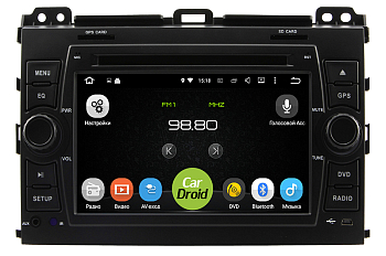Штатная магнитола Roximo CarDroid RD-1105D для Toyota Land Cruiser Prado 120 (Android 10) DSP Штатная магнитола Roximo CarDroid RD-1105D для Toyota Land Cruiser Prado 120 (Android 10) DSP