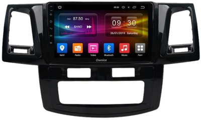 Штатная магнитола для Toyota Hilux, Fortuner 2011-07.2015 на Android 10 - Carmedia OL-9603-IJ