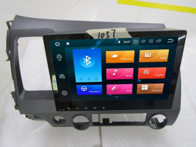 Штатная автомагнитола Honda Civic VIII 2006-2011 Carmedia KD-1057-P6 Android 9.0 DSP