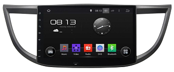 Штатная автомагнитола Honda CR-V iv 2012-2015 (rm) Carmedia KD-1050-P6 Android 9.0 DSP