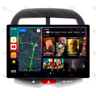 Штатная магнитола Mitsubishi ASX 2010-2016 на Android 10, DSP, 4G, IPS, Carplay - Cardrox CD-4488-13 (11-13 дюймов)