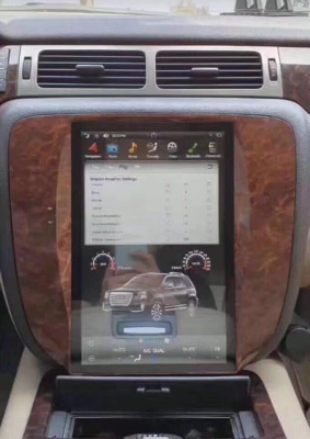 Штатное головное устройство Tesla для Chevrolet Silverado, Suburban, Avalanche, GMC Sierra, Yukon 2007-2013 на Android 9.0 Carmedia NH-1203