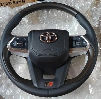 Руль с подогревом для Toyota Land Cruiser 200 2007-2015 Carmedia TY-WH-LC300H-01 Руль с подогревом для Toyota Land Cruiser 200 2007-2015 Carmedia TY-WH-LC300H-01